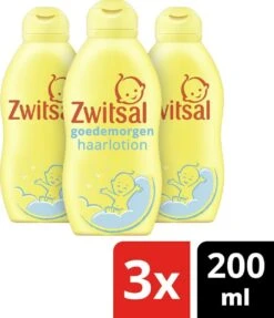 Zwitsal Baby Goedemorgen Haarlotion - 3 X 200 Ml - Voordeelverpakking