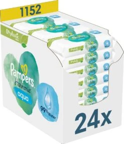 Pampers® Pampers Harmonie Aqua Babydoekjes - 24 Verpakkingen - 1152 Babydoekjes