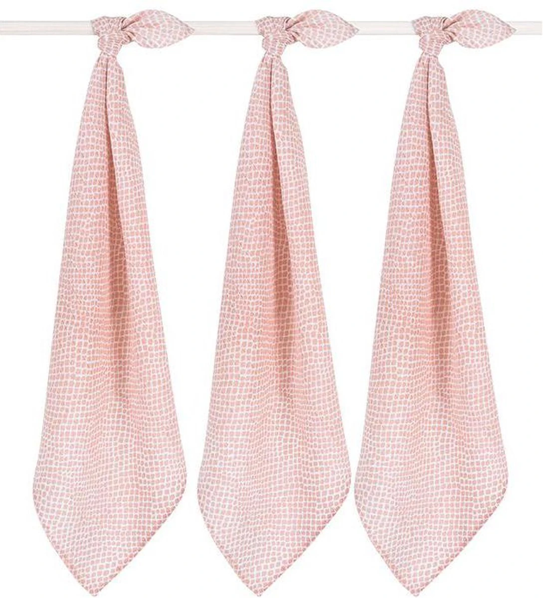 Jollein Hydrofiel Multidoek Spot 70x70cm - Caramel - 3 Stuks - Image 17