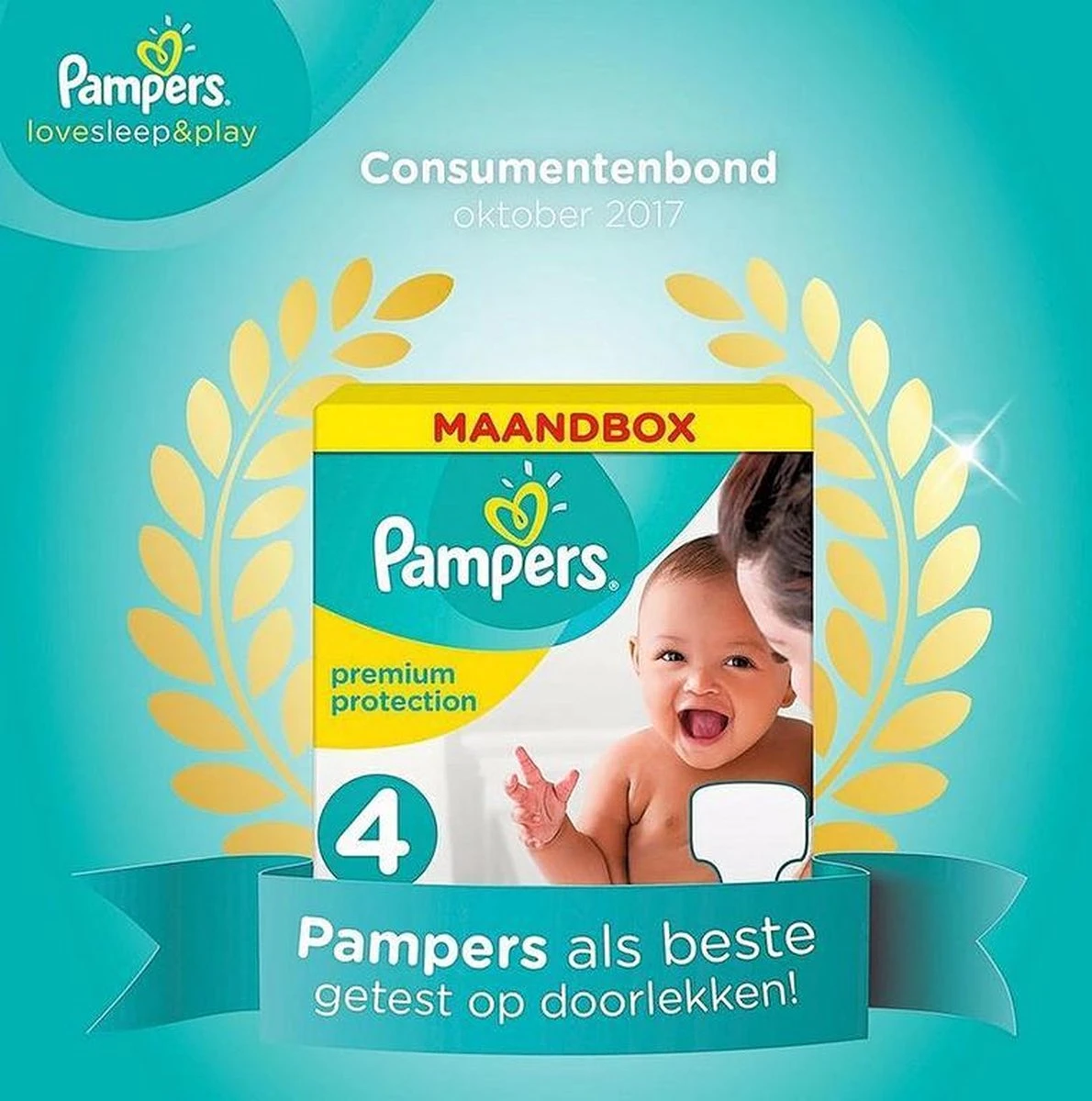 Pampers® Pampers Premium Protection - Maat 4 (Maxi) 9-14 Kg - 24 Stuks - Luiers - Image 15