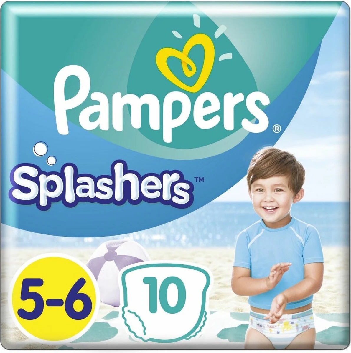 Pampers® Pampers Splashers Wegwerpbare Zwemluiers - Maat 5-6 (14+ Kg) - 30 Stuks - Voordeelverpakking - Image 12