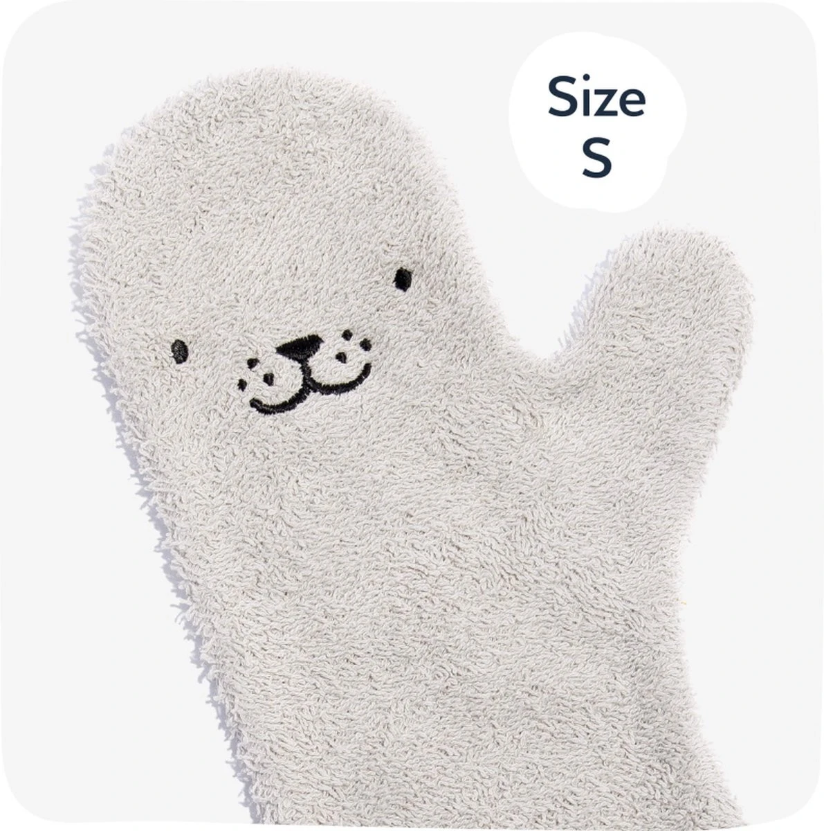 Nifty Baby Shower Glove Grey Seal Small