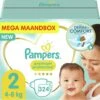 Pampers® Pampers - Premium Protection - Maat 2 - Mega Maandbox - 324 Luiers