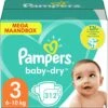 Pampers® Pampers - Baby Dry - Maat 3 - Mega Maandbox - 312 Luiers