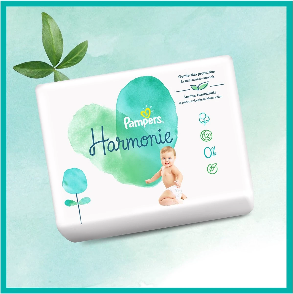 Pampers® Pampers - Harmonie / Pure - Maat 1 - Mega Maandbox - 210 Luiers - Image 7