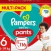 Pampers® Pampers Baby-Dry Pants Luierbroekjes - Maat 6 (14-19 Kg) - 116 Stuks - Multi-Pack