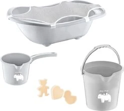 Babyjem Grijs 5-delige Badset