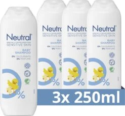 Neutral 0% Baby Shampoo Parfumvrij - 750 Ml - Voordeelverpakking
