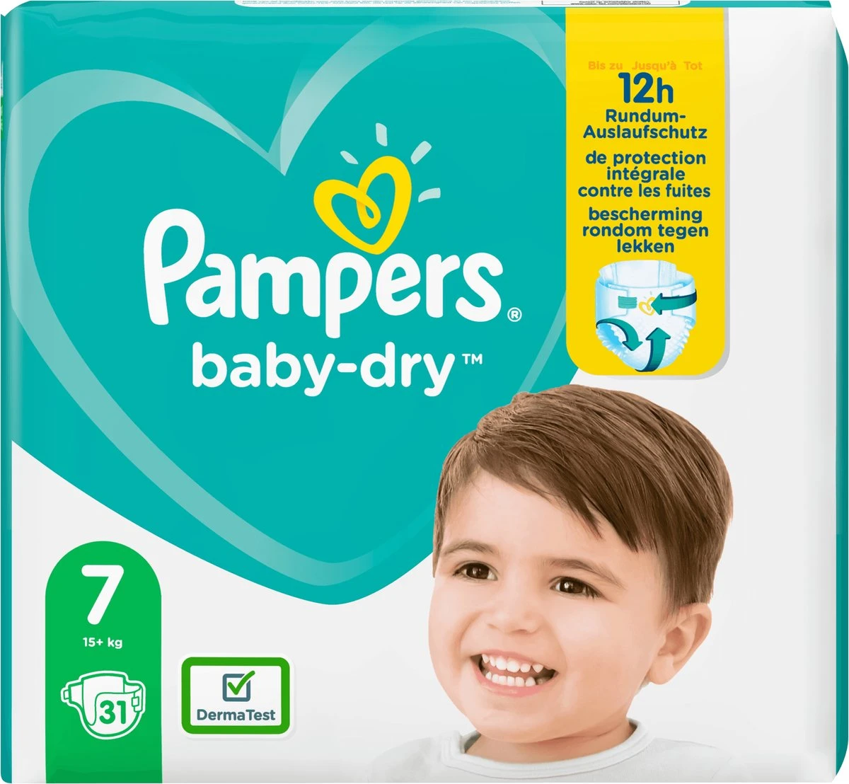 Pampers® Pampers Baby-Dry Maat 7 (15kg+) - 31 Luiers