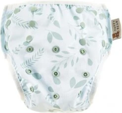 HappyBear | Zwemluier - Botanical | 0-3 Jaar | Wasbaar | Licht En Compact - Handig Voor Op Reis | Goede Pasvorm Door Elastische Sluiting