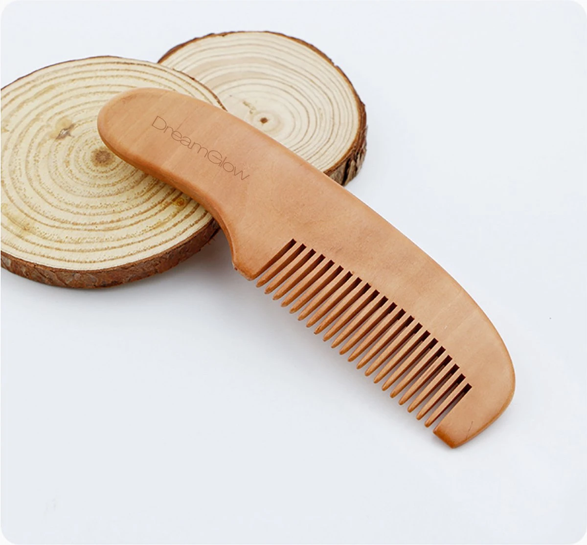 DreamGlow Baby Cadeau | Houten Babysetje | Borstel En Kammetje - Image 3