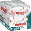 Huggies Billendoekjes - All Over Clean - 10 X 56 - 560 Billendoekjes - Voordeelverpakking