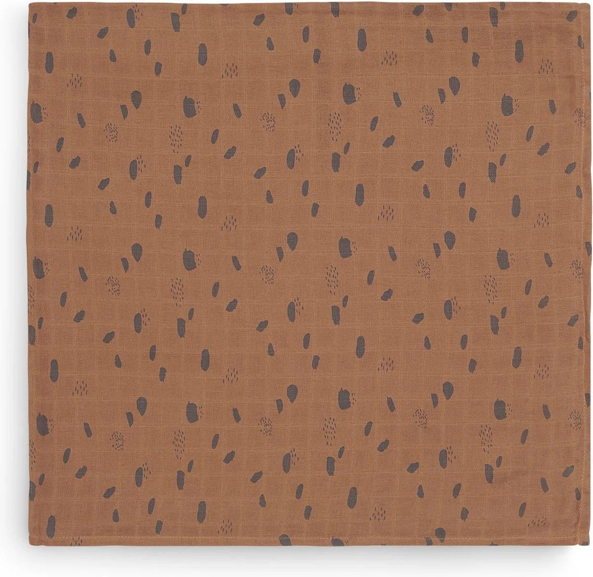 Jollein Hydrofiel Multidoek Spot 70x70cm - Caramel - 3 Stuks - Image 4