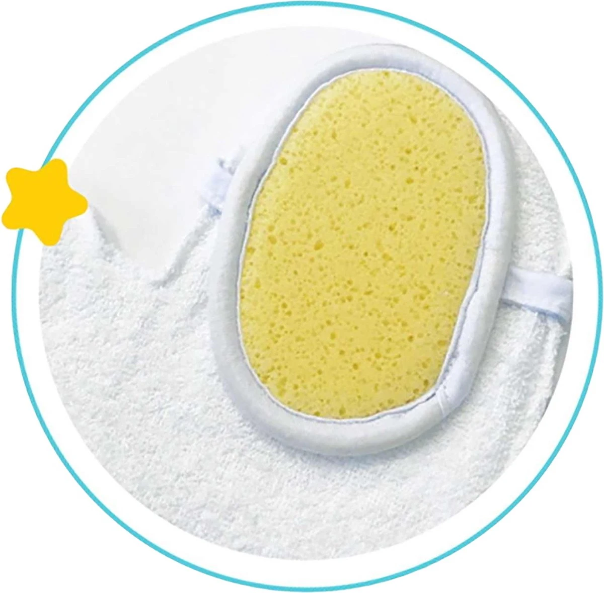 Babyjem Shower Glove Wit Douche Handschoen 1114681 - Image 5