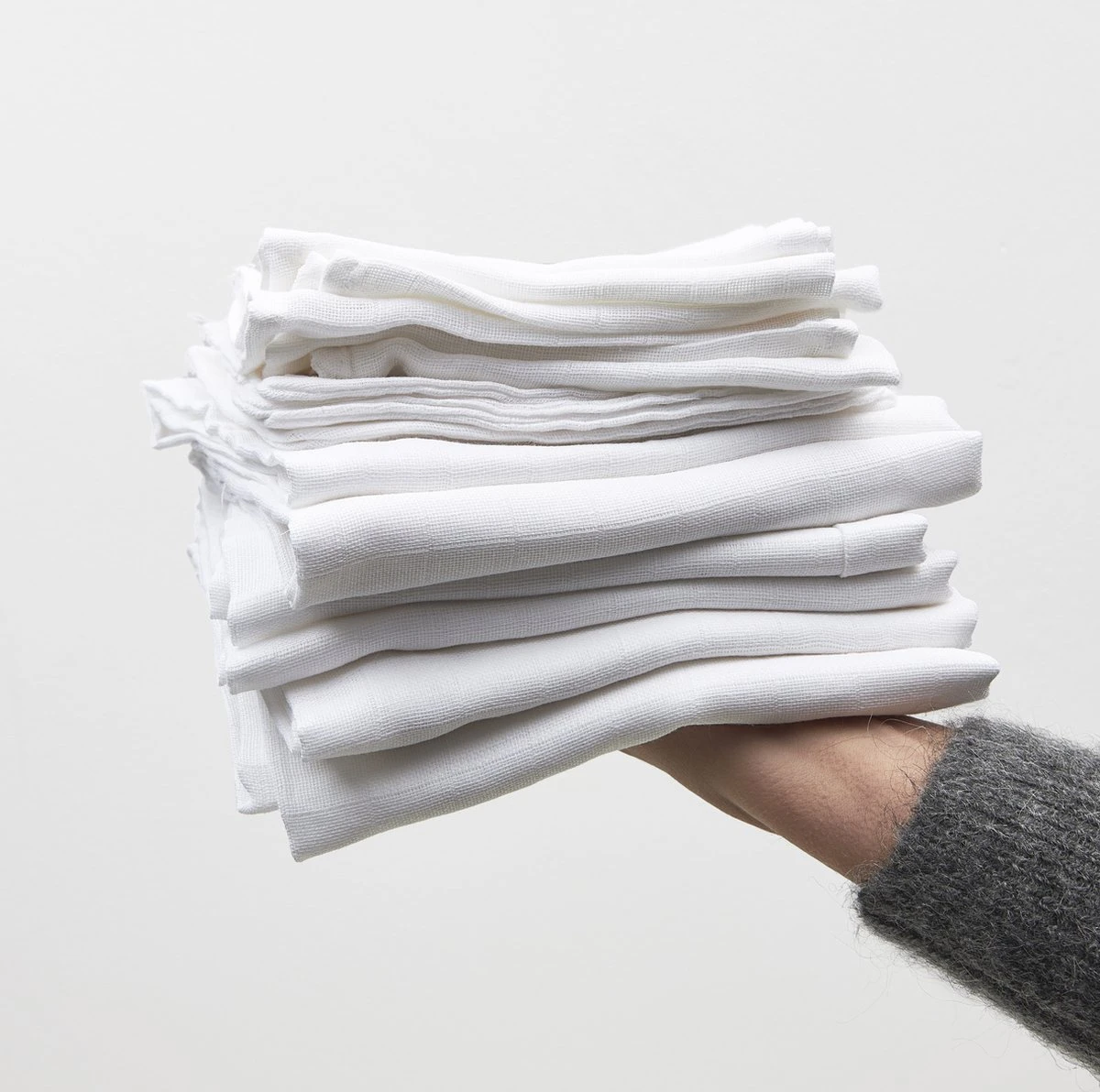 Meyco Uni Starterset - 18-pack - Hydrofiel - White - Image 2