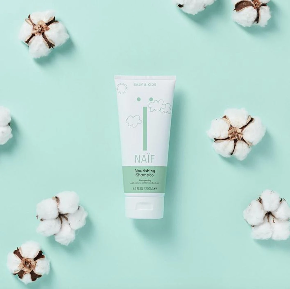 Naïf Combinatie Shampoo & Haarlotion - Babyverzorging - Voordeelverpakking - 2 Stuks - Met Natuurlijke Ingrediënten - Image 5