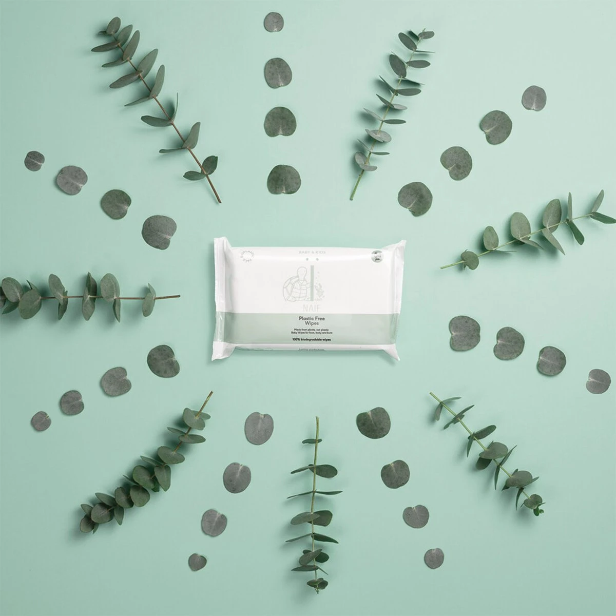 Naïf Plasticvrije Billendoekjes - Voordeelverpakking - 24 X 54 Doekjes - Met Natuurlijke Ingrediënten - Image 2