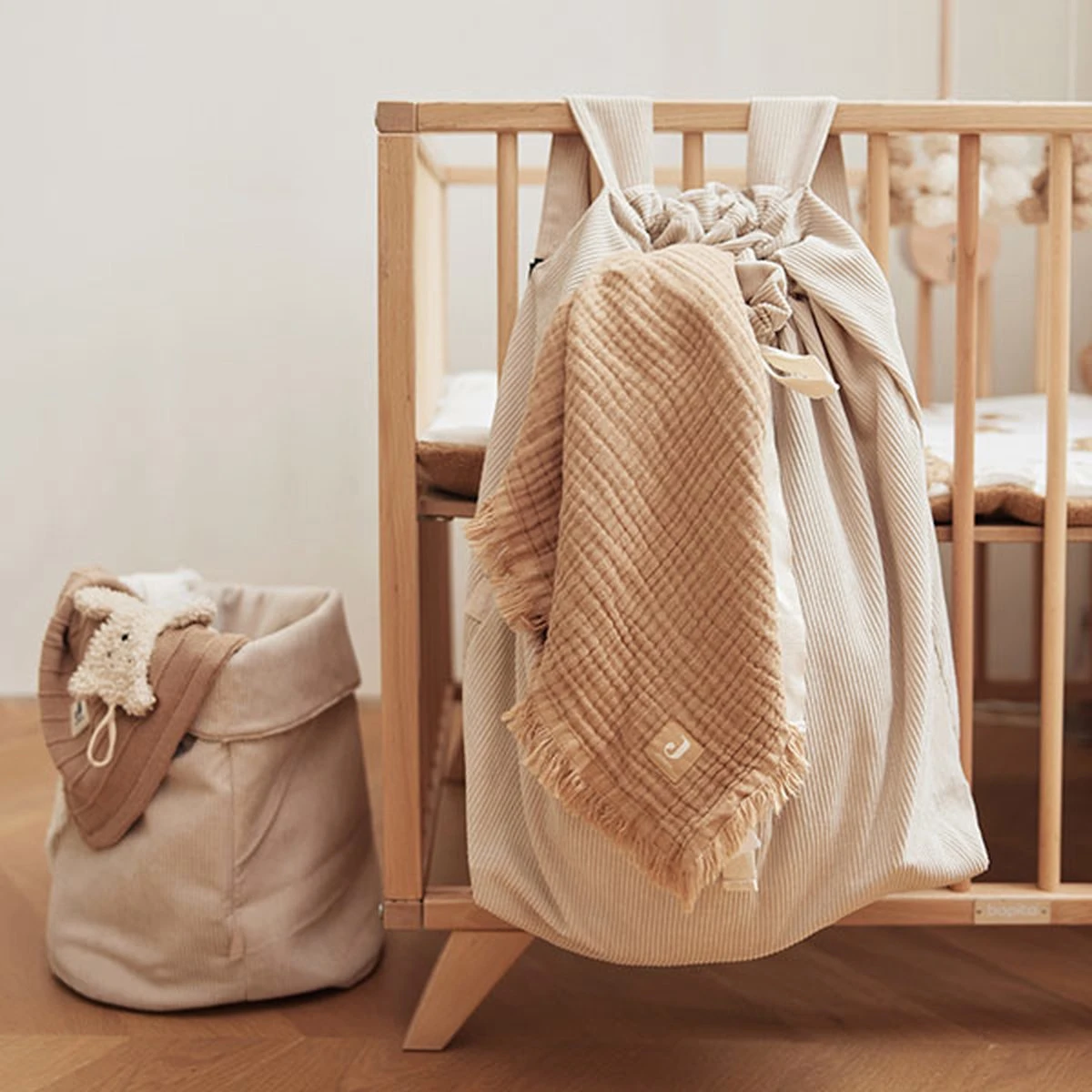 Jollein Hydrofiele Doek Large 115x115cm Teddy Bear- 2 Stuks - Image 13