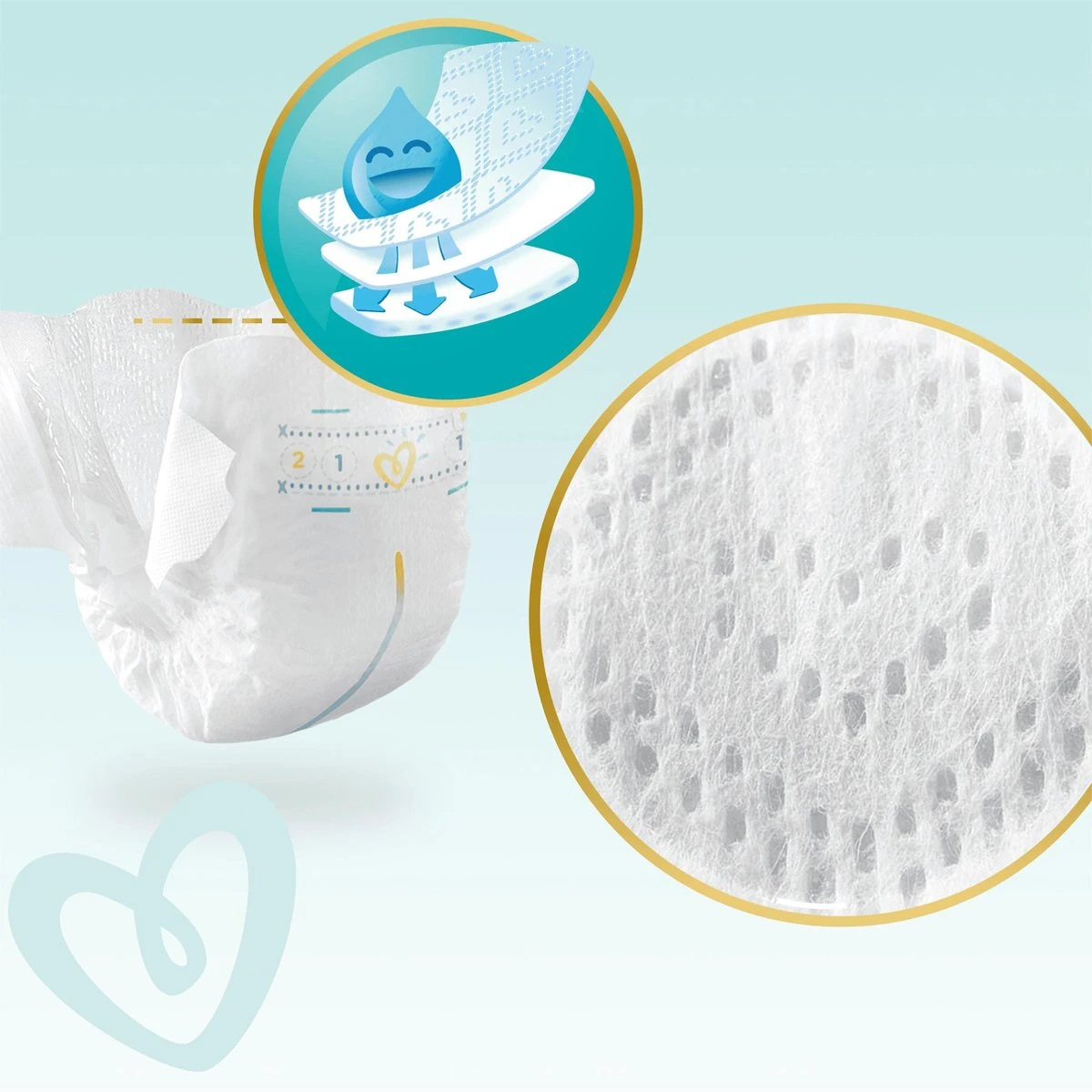 Pampers® Pampers Premium Protection - Maat 4 (Maxi) 9-14 Kg - 24 Stuks - Luiers - Image 2