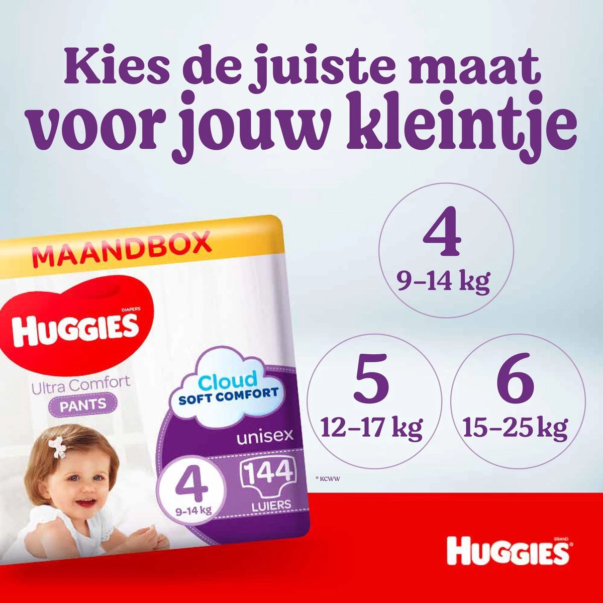 Huggies Luierbroekjes - Maat 6 (15 Tot 25 Kg) - Ultra Comfort - Unisex - 108 Stuks - Maandbox - Image 5