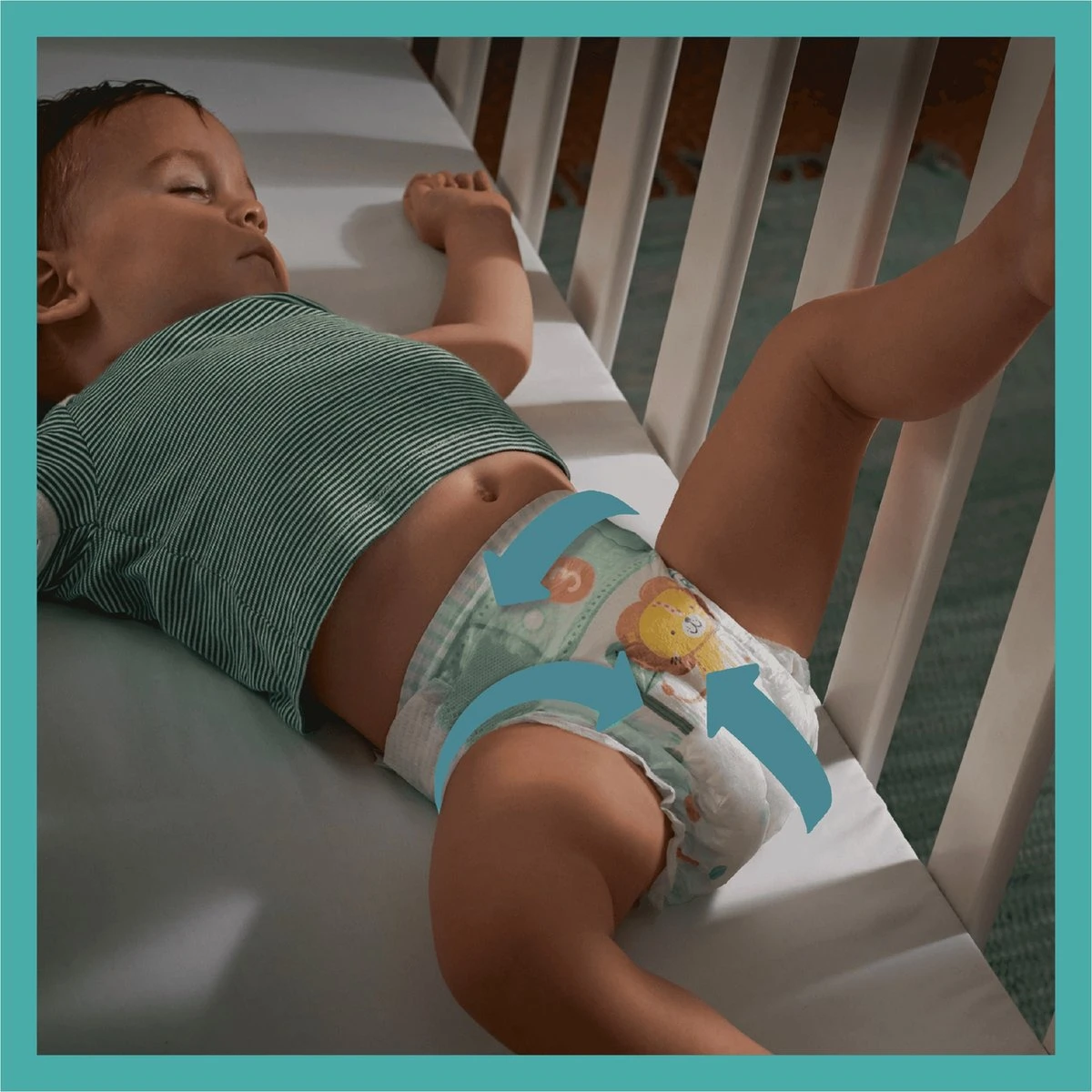 Pampers® Pampers Baby-Dry Maat 7 (15kg+) - 31 Luiers - Image 7