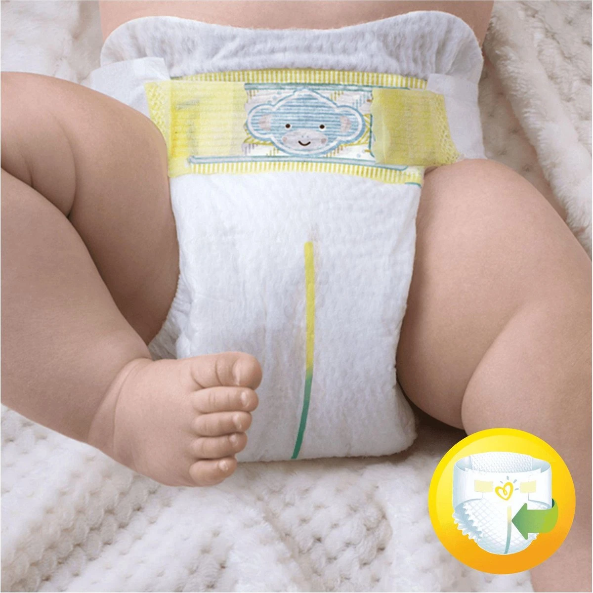 Pampers® Pampers Premium Protection - Maat 1 (New Born) 2-5 Kg - 72 Stuks - Luiers - Image 6