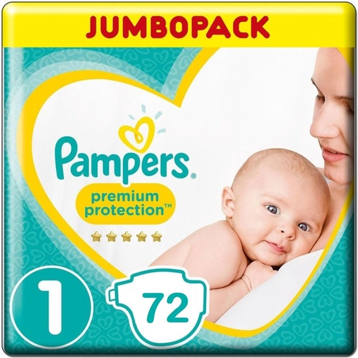 Pampers® Pampers Premium Protection - Maat 1 (New Born) 2-5 Kg - 72 Stuks - Luiers - Image 11