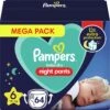 Pampers® Pampers - Night Pants - Maat 6 - Mega Pack - 64 Luierbroekjes
