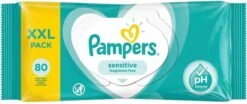Pampers® Pampers - Fresh Clean - Billendoekjes - 80 Doekjes - 1 X 80