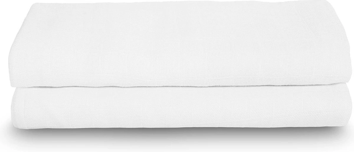 Jollein Hydrofiele Doek Large 115x115cm Bamboe Katoen - Ash Green - 2 Stuks - Image 18