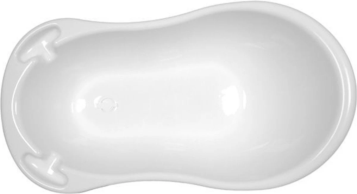 MamaLoes Babybadje - Wit - 86x38 Cm - Inclusief Stop - Image 4