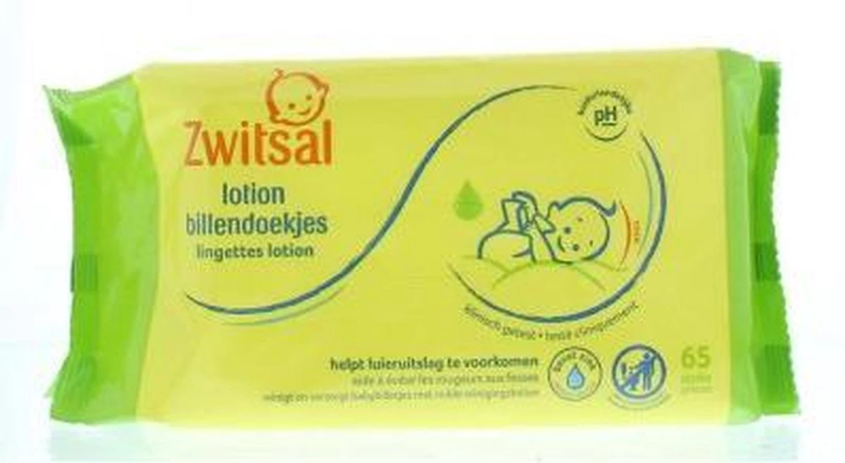Zwitsal - Billendoekjes - Lotion - 65st - Image 8