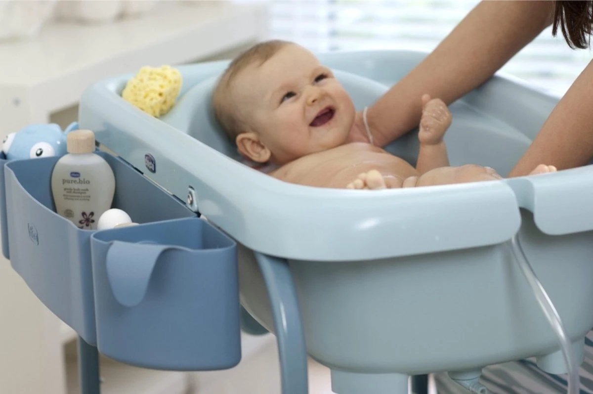 Chicco Cuddle & Bubble Verzorgingstafel - Babybadje Met Standaard - Luiertafel - Verschoontafel - Verstelbare Hoogtes - Image 10