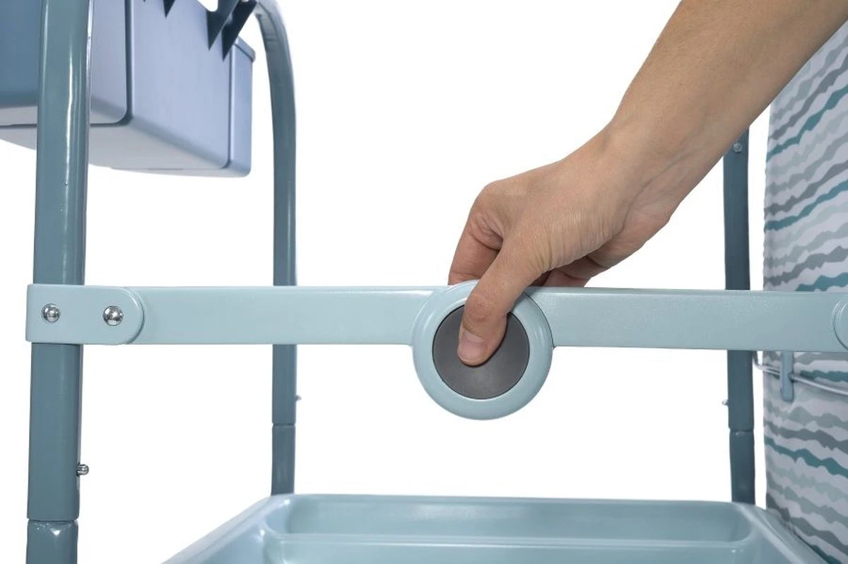 Chicco Cuddle & Bubble Verzorgingstafel - Babybadje Met Standaard - Luiertafel - Verschoontafel - Verstelbare Hoogtes - Image 12