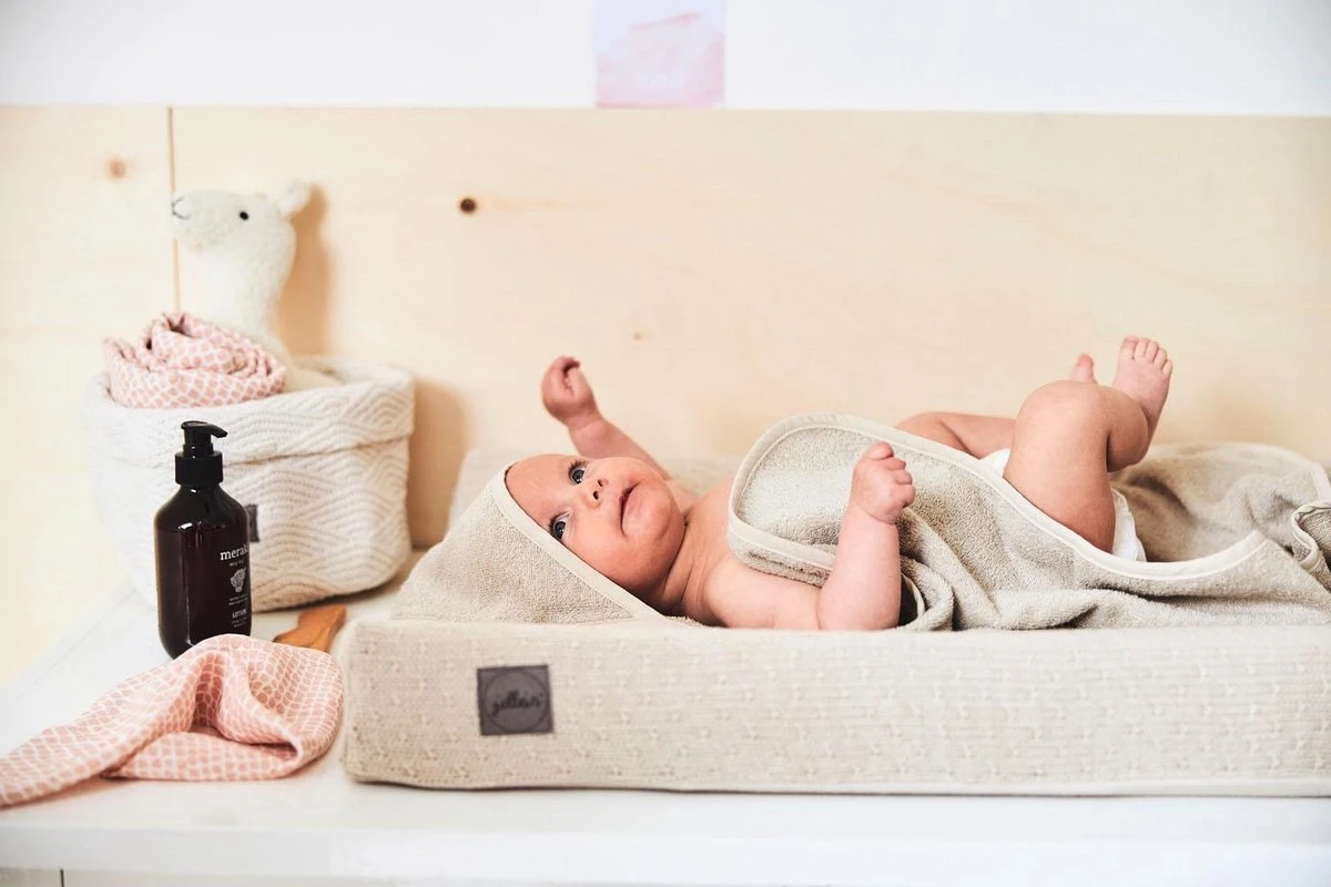 Jollein Hydrofiel Multidoek Snake 70x70cm - Pale Pink - 3 Stuks - Image 14