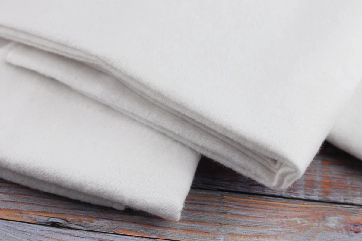 Flanellen Luiers - 3 Pack - 80cm X 80cm - Wit - FENSILO - Image 5