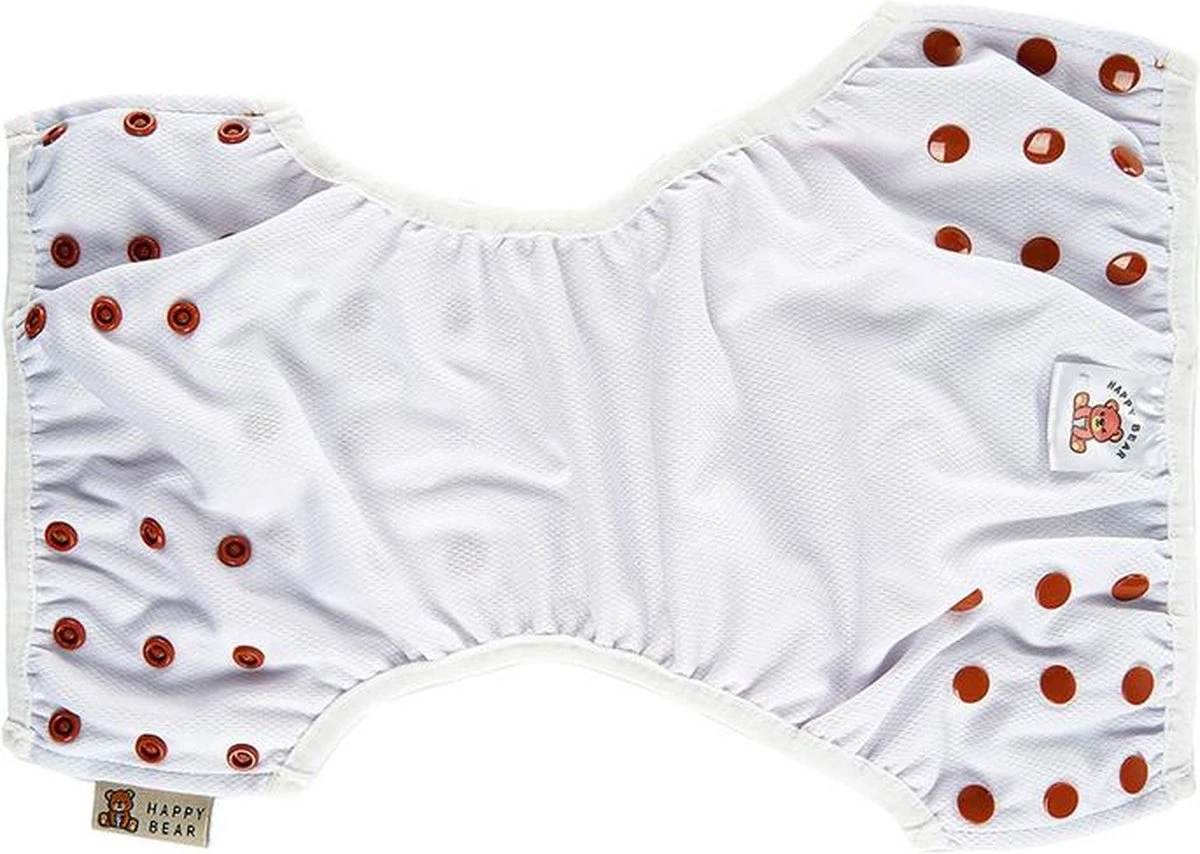 HappyBear | Zwemluier - Savanna | 0-3 Jaar | Wasbaar | Licht En Compact - Handig Voor Op Reis | Goede Pasvorm Door Elastische Sluiting - Image 4