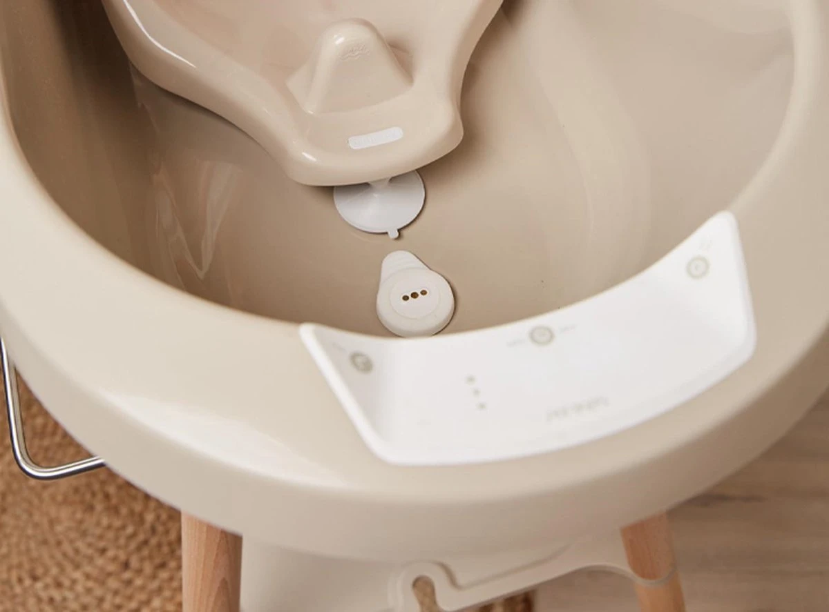 Bundel! Bad Sense Edition (Bad, Digitale Thermometer En Standaard) In De Kleur 'Taupe' Van Bébé-jou. - Image 4