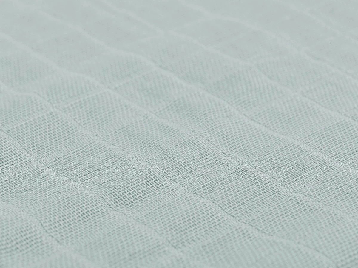 Jollein Hydrofiele Doek Large 115x115cm Bamboe Katoen - Ash Green - 2 Stuks - Image 14