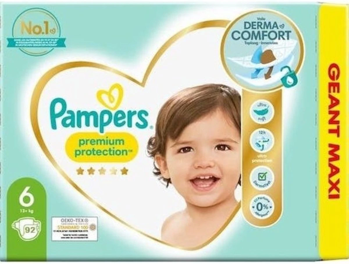 Pampers® Pampers - Premium Protection - Maat 6 - Mega Pack - 69 Luiers - Image 12