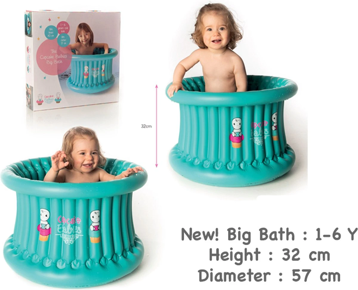 Cupcake Babies - Bad - Zwembad - Baby Bad - Bad Eendje - Onder De Douche Bad - Image 6