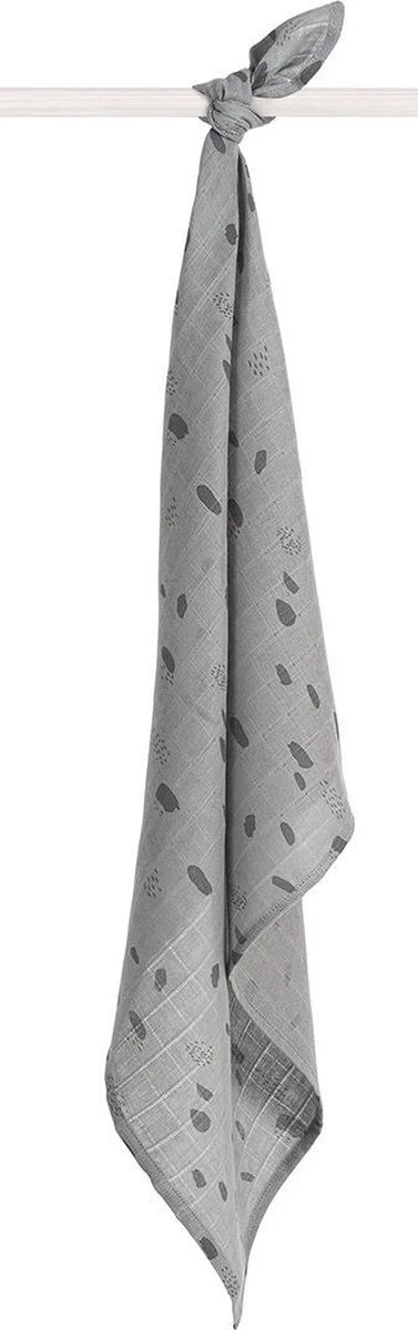 Jollein Hydrofiel Multidoek Spot 70x70cm - Storm Grey - 3 Stuks - Image 17