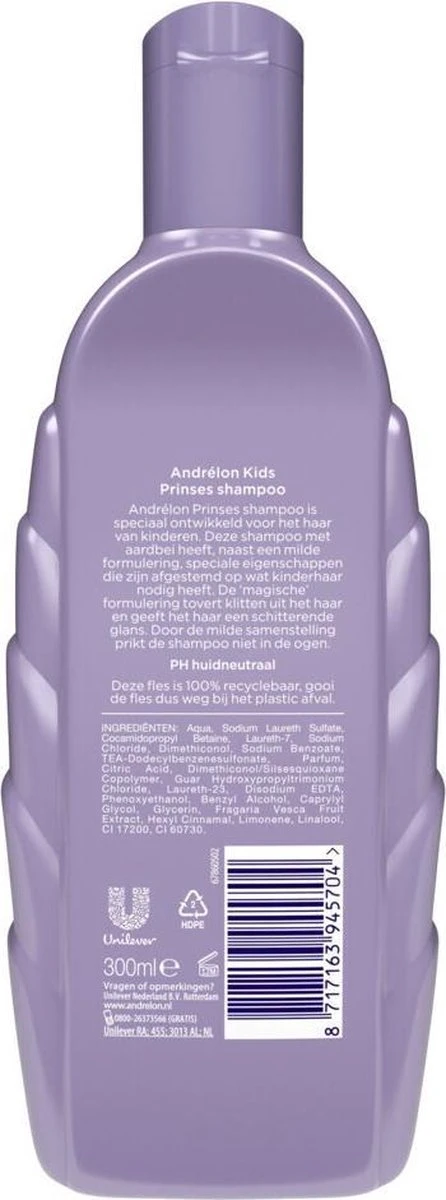 Andrélon Kids - Intense Prinses Shampoo - 300ml - Image 6