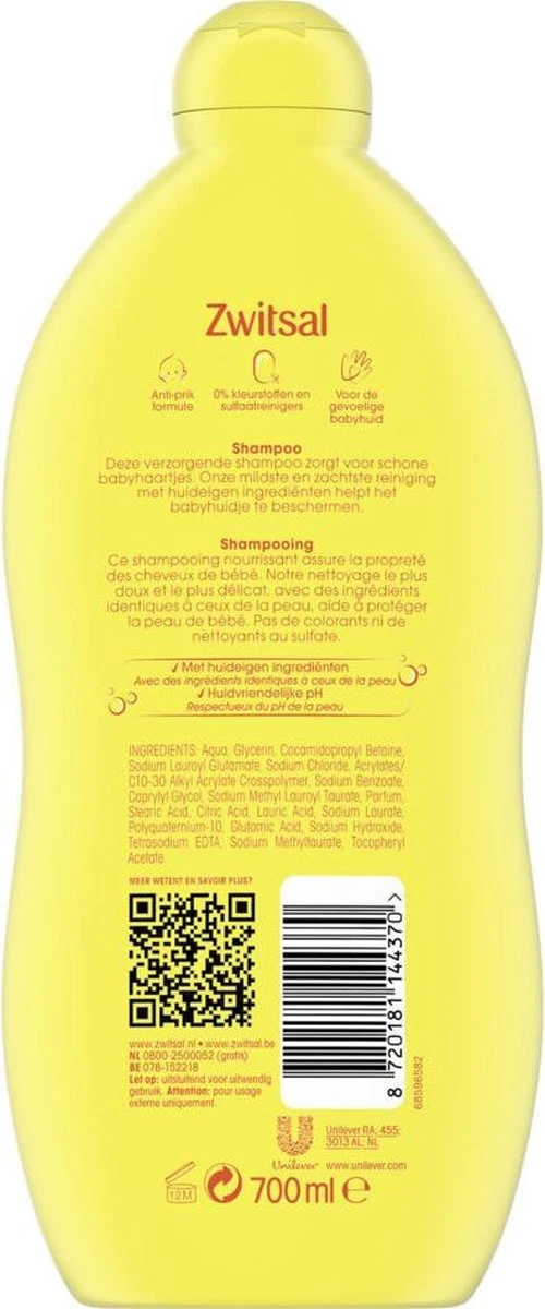 6x Zwitsal Shampoo 700 Ml - Image 2