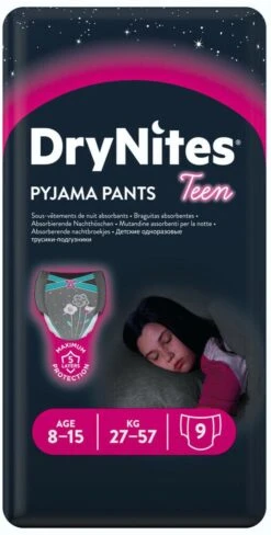 DryNites® 8-15 Meisje 10 Stuks