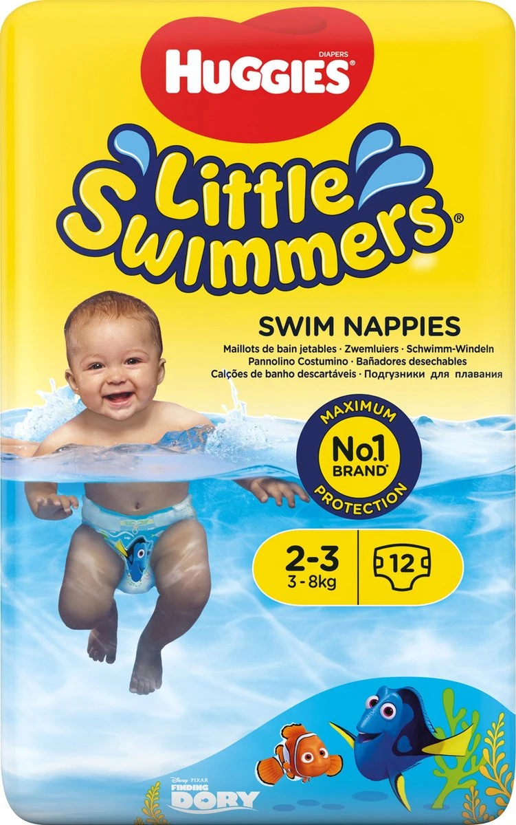 Huggies Little Swimmers - Zwemluiers - Maat 2/3 - (3 Tot 8 Kg) - Voordeelverpakking - 36 Stuks - Image 7