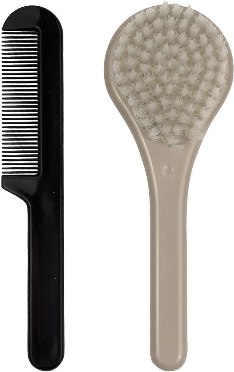 Bad- En Verzorgingsset Luma Hydrofiel Taupe/Starterset Wit 6-delig - Image 6