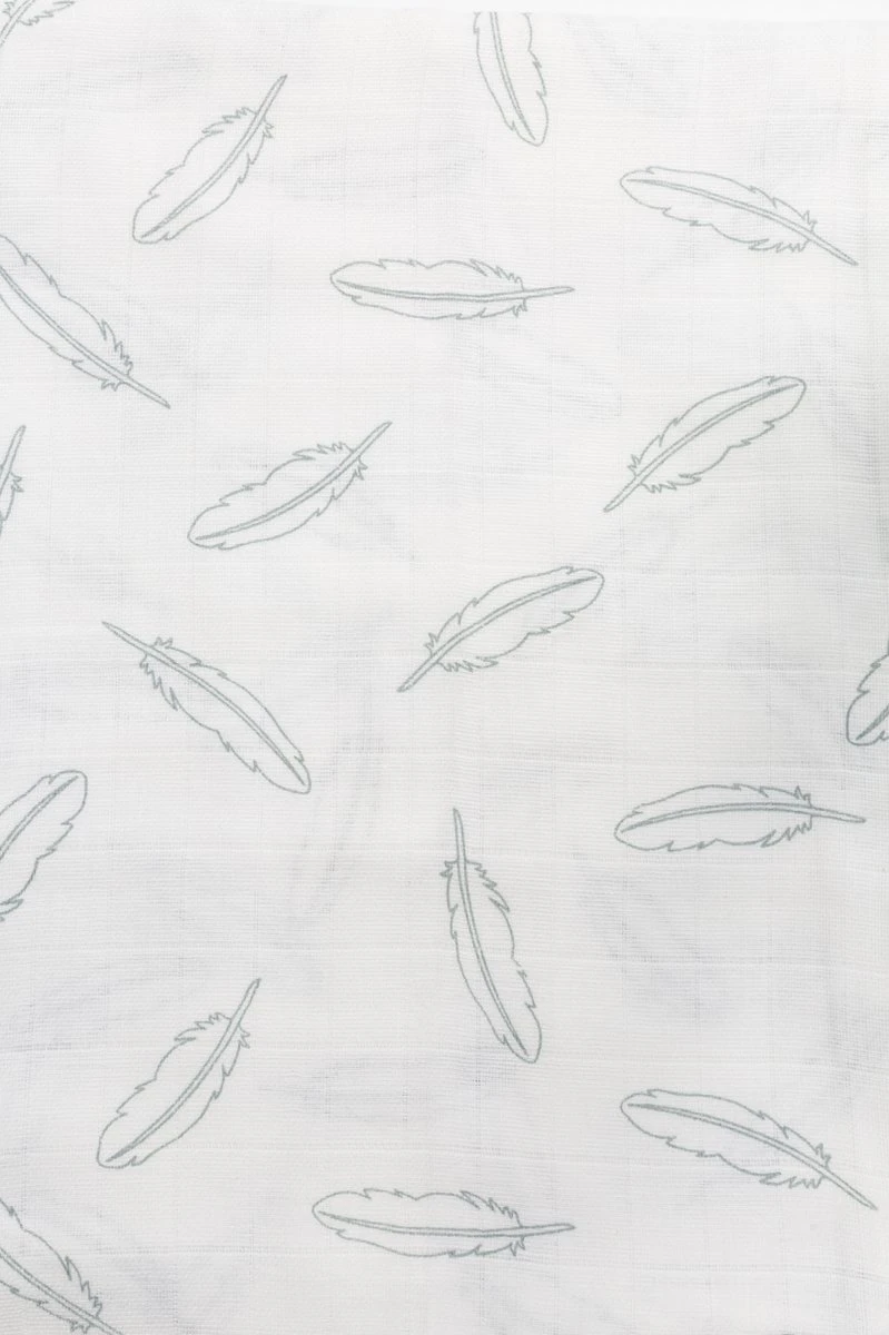 Meyco Clouds/Dots/Feathers Starterset - 9-pack - Hydrofiel - Stone Green - Image 2