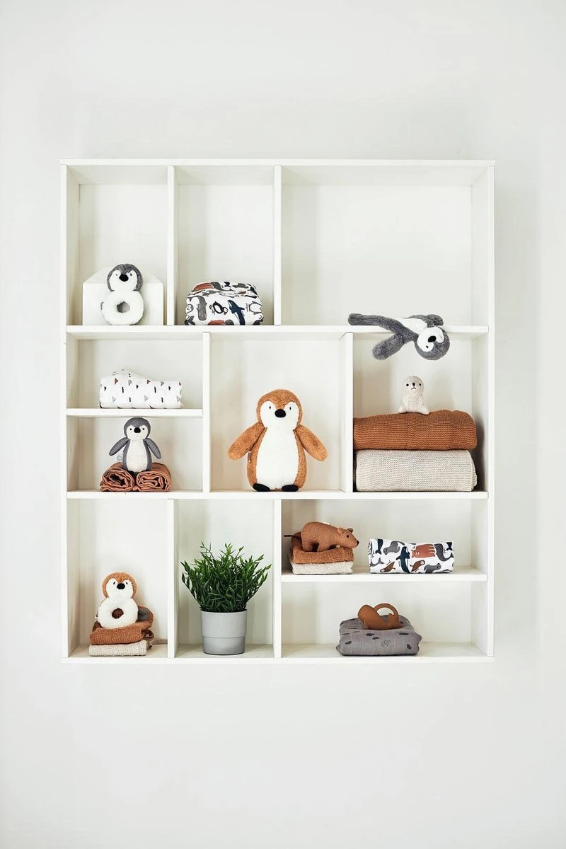 Jollein Hydrofiel Multidoek Spot 70x70cm - Caramel - 3 Stuks - Image 10