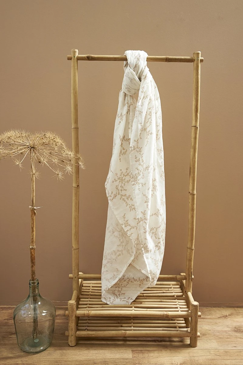 Meyco Branches 2-pack Hydrofiele Swaddle - 120x120 Cm - Sand - Image 3